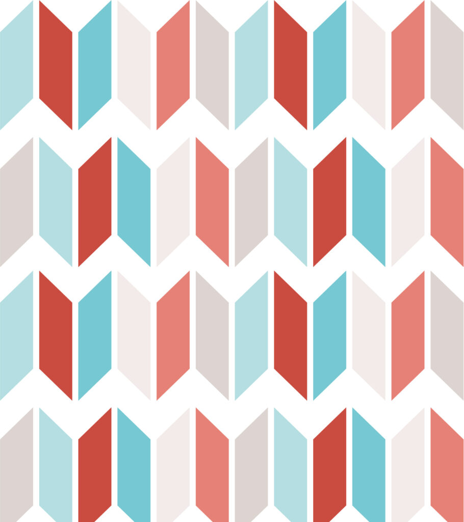 diseño geométrico gris zigzag color
