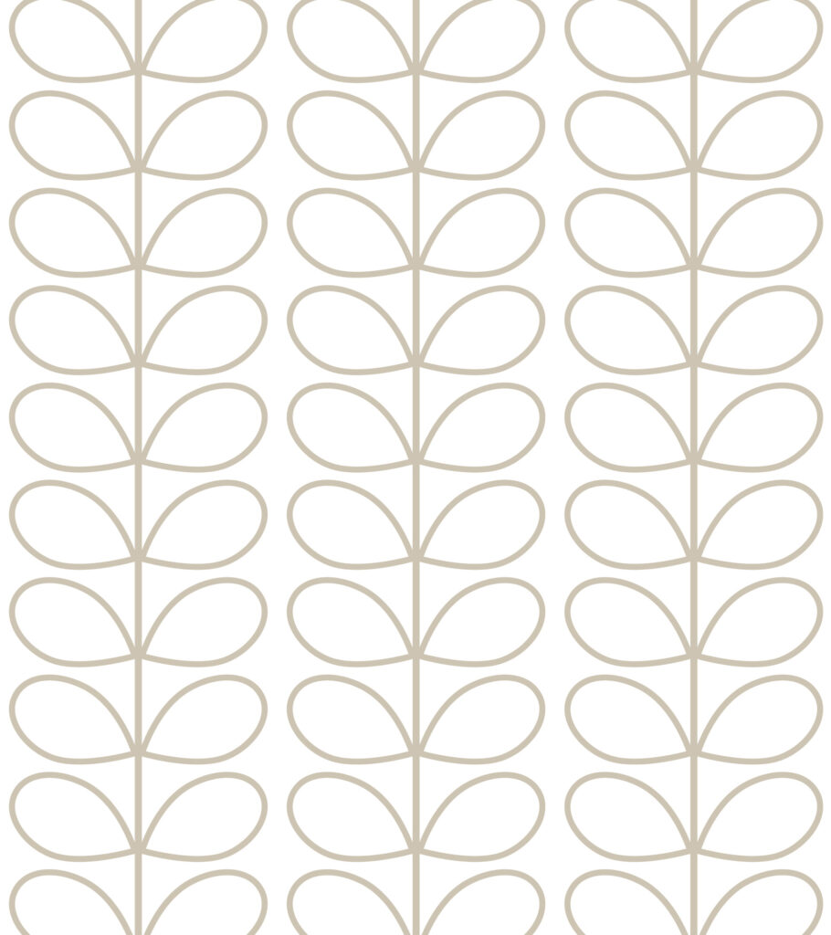 Diseño vectorial geometrico simil ramas y hojas en tono vison